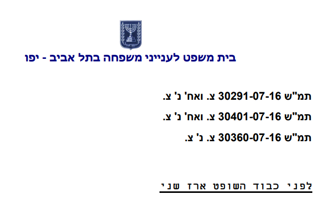 מזונות במשמורת